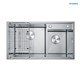 Chậu rửa chén 2 hố Inox GRANDX GX8648DS